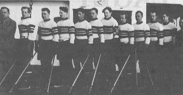 Norway prior to the start of the tournament. Playing in their first international competition, the Norwegians finished ninth.