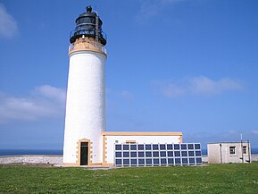 Faro de energía solar en Escocia