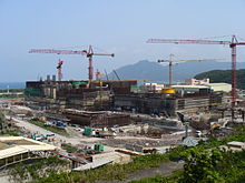 The Lungmen Nuclear Power Plant under construction (now halted) Nuclear Power Plant Lungmen.jpg