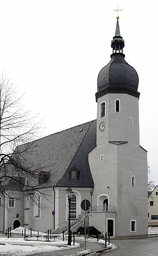 <span class="mw-page-title-main">Olbernhau</span> Town in Saxony, Germany