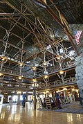 Old Faithful Inn Old Faithful Inn interior wide.jpg