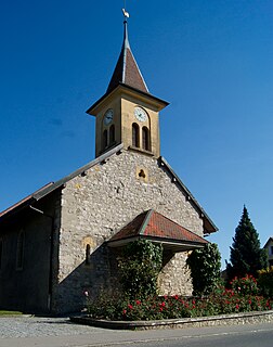 Oulens-sous-Échallens Municipality in Switzerland in Vaud