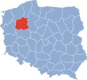 Localisation de Voïvodie de Piła