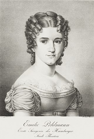 <span class="mw-page-title-main">Emilie Pohlmann</span> German operatic soprano (1800–1875)