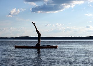 Paddleboard Yoga