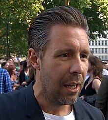 Paddy Considine at The World's End Premiere, Leicester Square, July 10, 2013 Paddy Considine 2013.jpg