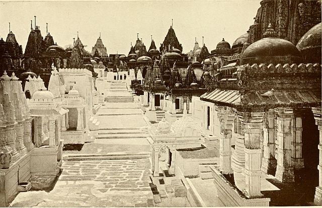 Templos jainistas de Palitana 1913