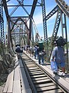 Border bridge to Panama across Sixaola River