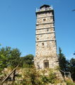 Tisovský vrch, Aussichtsturm auf dem Peindlberg (977 m)