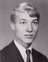 Franchot's high school yearbook photo, 1966 Peter Franchot yearbook.png