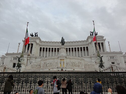 Piazza Venezia in rome