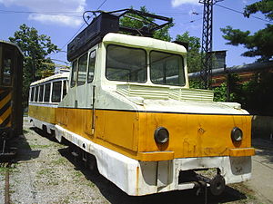 The grinding trolley in Timișoara, 2006