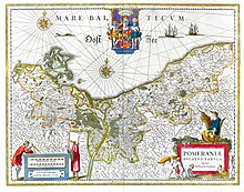 The Duchy of Pomerania before its incorporation into Sweden in 1637 Pomeraniae Ducatus Tabula.jpg