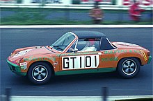 Porsche 914-6 in der GT-Klasse 1970 auf dem Nürburgring