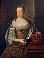 Portrait of Queen Mariana Victoria of Portugal by Miguel Antonio do Amaral