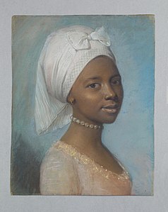 anonymous: Portrait of a Young Woman. 1751-1799. Saint Louis Art Museum 186:1951
