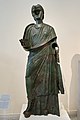 Bronze statue of Aquilia Severa (wife of Elagabalus), 3rd cent. A.D. National Archaeological Museum, Athens.