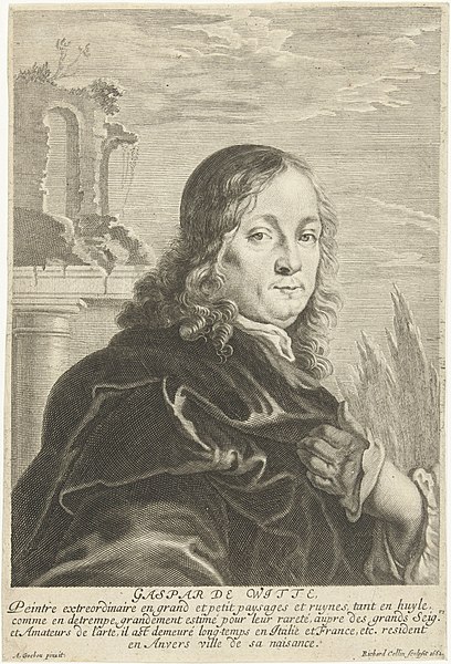 File:Portret van de schilder Gaspar de Witte, RP-P-1909-452.jpg