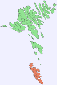 Location of Suðuroy