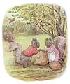 Beatrix Potter hat vor über hundert Jahren Geschichten über ein Streifenhörnchen geschrieben, Timmy Taptoe.