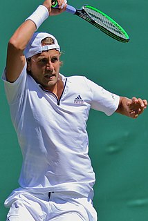 Lucas Pouille French tennis player