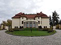 Čeština: Severní pohled na pražskou Kramářovu vilu.