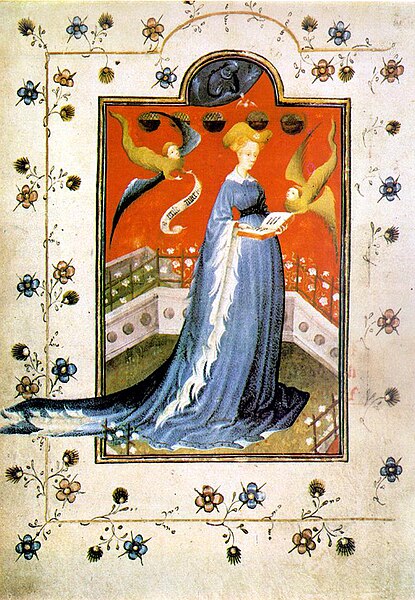 File:Prayer book of Maria d'Harcourt - Staatsbibliothek zu Berlin MsGermQuart42 - f19v.jpg