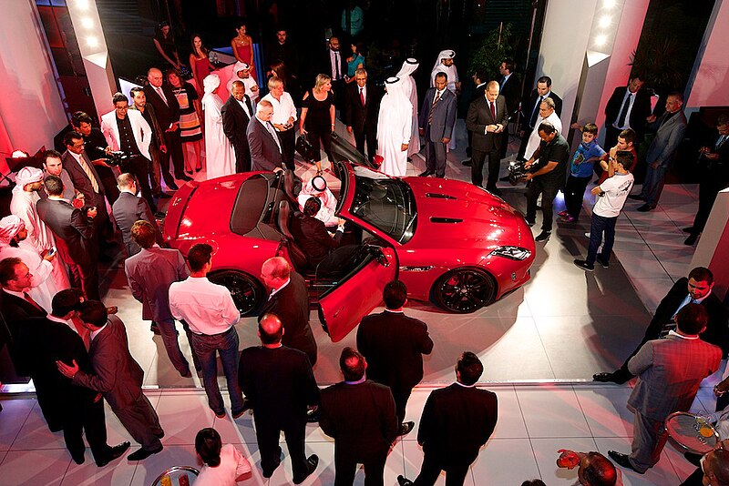 File:Premier Motors Unveils the Jaguar F-TYPE in Abu Dhabi, UAE (8739618767).jpg