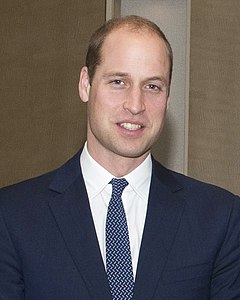 His Royal Highness, William, Thân vương xứ Wales, cháu nội của cố Nữ vương Elizabeth II và là con cả của Charles III