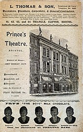 Programme for Frank Benson's production of Richard III (1904) Princes Theatre Bristol 1904.jpg