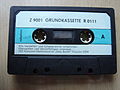 Program cassette "R0111 Grundkassette" ("base cassette")