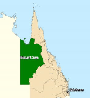 Electoral district of Mount Isa state electoral district of Queensland, Australia