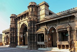La vieille-ville d'Ahmedabad regorge de mosquées et de temples anciens.