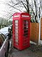 Красная телефонная будка у станции Entwistle - geograph.org.uk - 399166.jpg