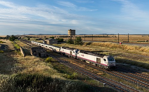 Train station of Aldea del Cano