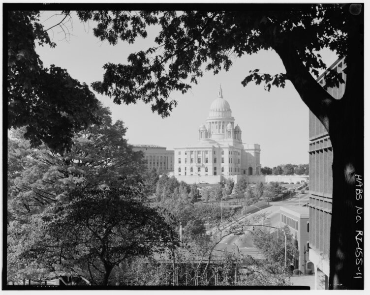 File:Rhode Island State House, 90 Smith Street, Providence, Providence County, RI HABS RI,4-PROV,180-11.tif