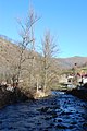 Río Saja a su paso por la localidad de Saja.