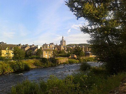 How to get to Hawick with public transport- About the place