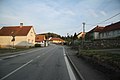 Čeština: Silnice II/360 v Martinicích, okr. Žďár nad Sázavou. English: Road II 360 in Martinice, Žďár nad Sázavou District.