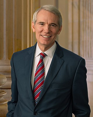 <span class="mw-page-title-main">Rob Portman</span>American lawyer and politician (born 1955)