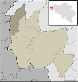 Kaart van Roesbrugge-Haringe