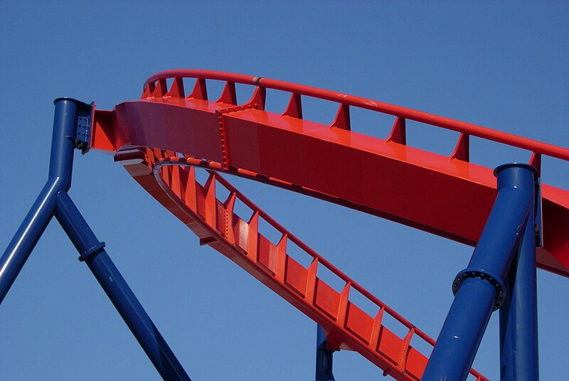 File:Roller coaster track.jpg