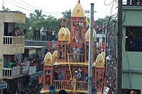 Roth Yatra procession.