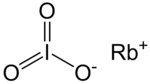 Image illustrative de l’article Iodate de rubidium