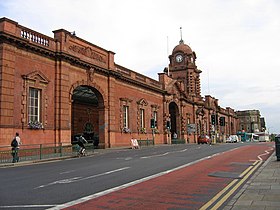 Imagen ilustrativa del tramo de la estación de Nottingham