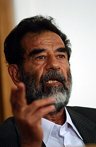 Saddam Hussein at trial, July 2004.JPEG