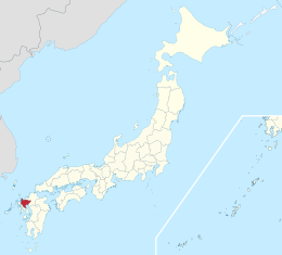 Prefettura di Saga – Localizzazione