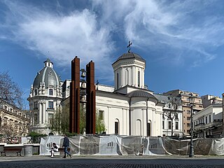 <span class="mw-page-title-main">St. Demetrius–Poștă Church</span> Heritage site in Bucharest, Romania