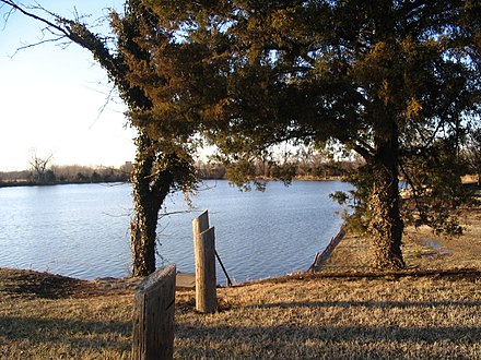 Lake in Santa Fe Park