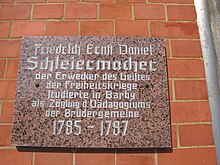 Gedenktafel in Barby (Elbe) (Quelle: Wikimedia)